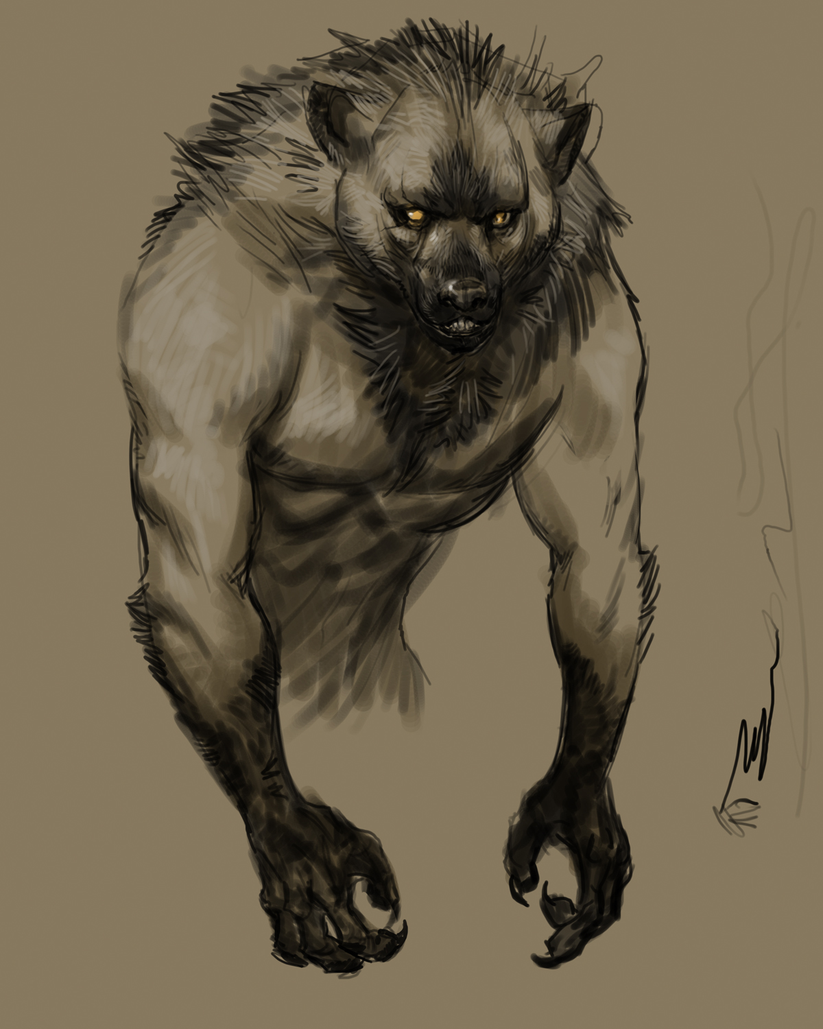 Ancient Wolf color