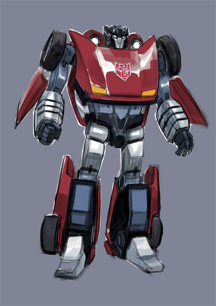 Transformers Sideswipe color