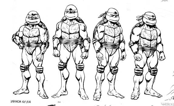 TMNT SCALE ink