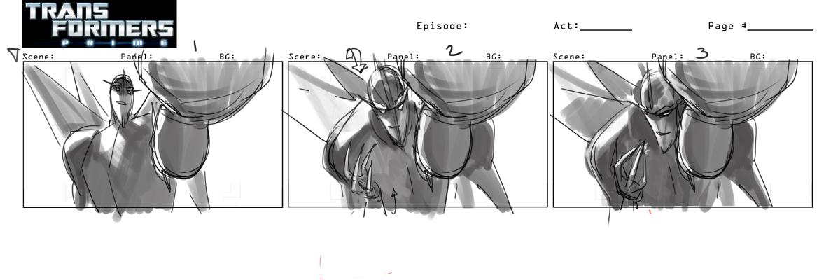 starscream transformers prime panel 2