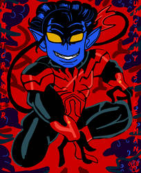 Nightcrawler-Uncanny Spiderman by NerdyverseKing99