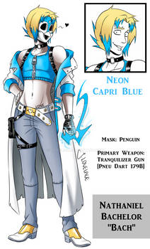 Neon Capri Blue