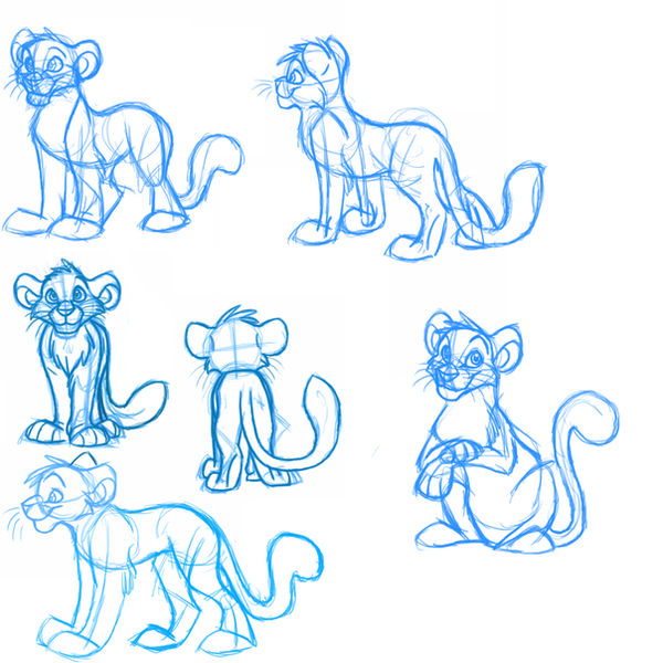 Toopy Character Rotations Tobey turn-a-round standing by KaiserTiger on DeviantArt