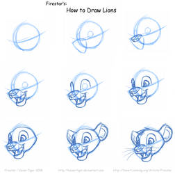 How To Draw The Lion King Tutorials On Lionking-Adventures - Deviantart