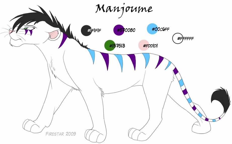 Manjoume -2009 ref sheet-