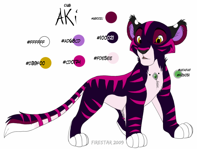 Cub Aki -2009 ref sheet-