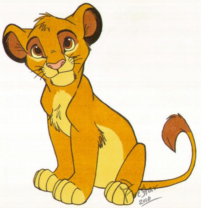 Copic Simba cub by KaiserTiger on DeviantArt