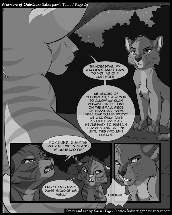 Warriors of OakClan: page 2