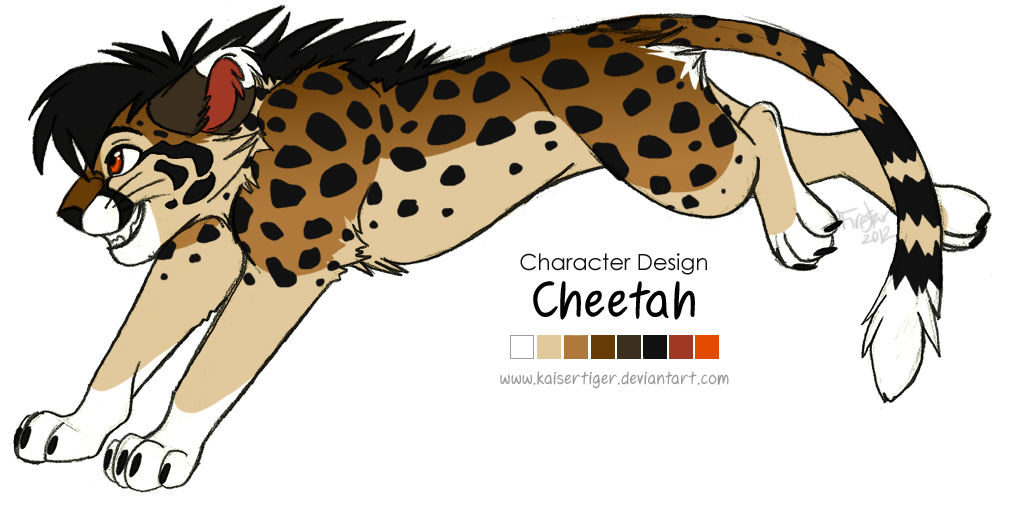 Character design: Cheetah