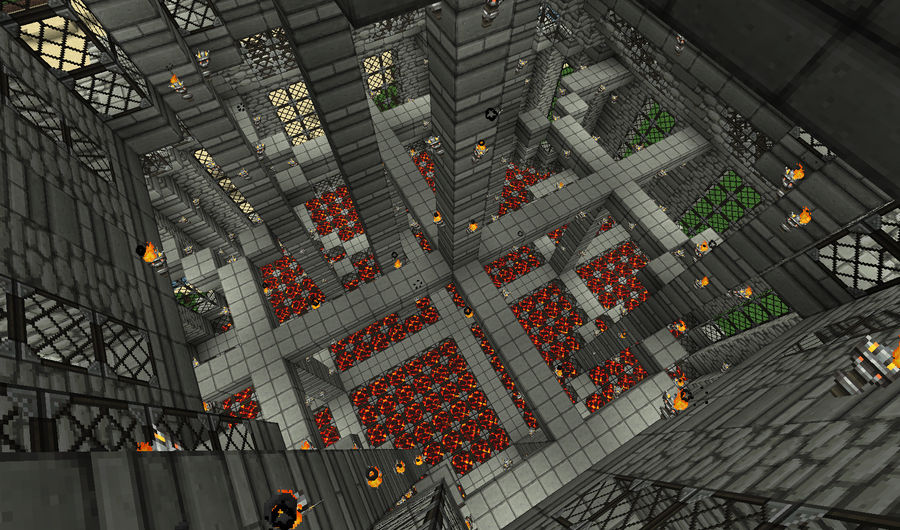 Minecraft- Project 1 Interior by EX12693 on DeviantArt
