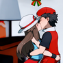 MERRY CHRISTMAS KISSING