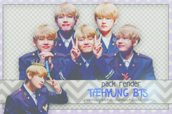 [PACK PNG #13] TAEHYUNG (V) BTS