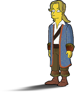 Guybrush Simpsons style