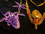 Some more macrame necklaces