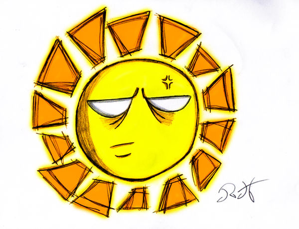 Angry Sun Deviantart Angry Sun 2 by RHuertas24 on DeviantArt