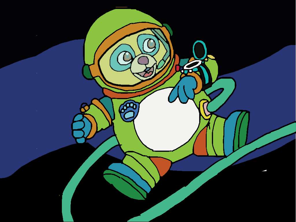 Special Agent Oso in his Space Suit by Streaker3236 on DeviantArt