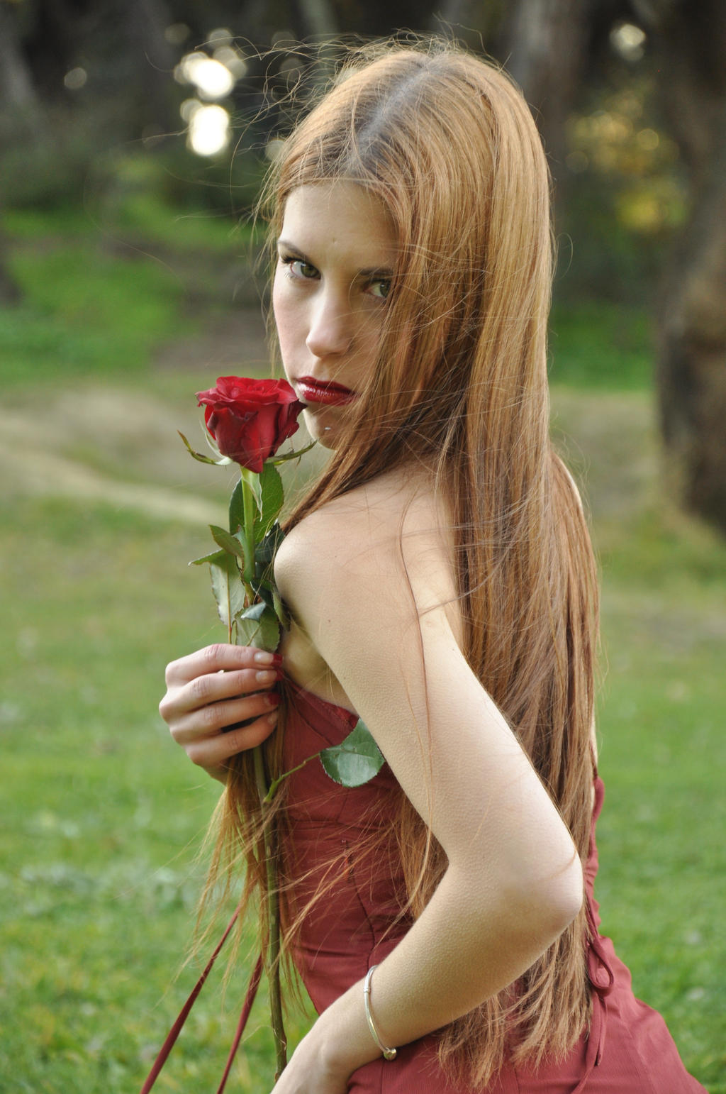 Crimson Rose VII