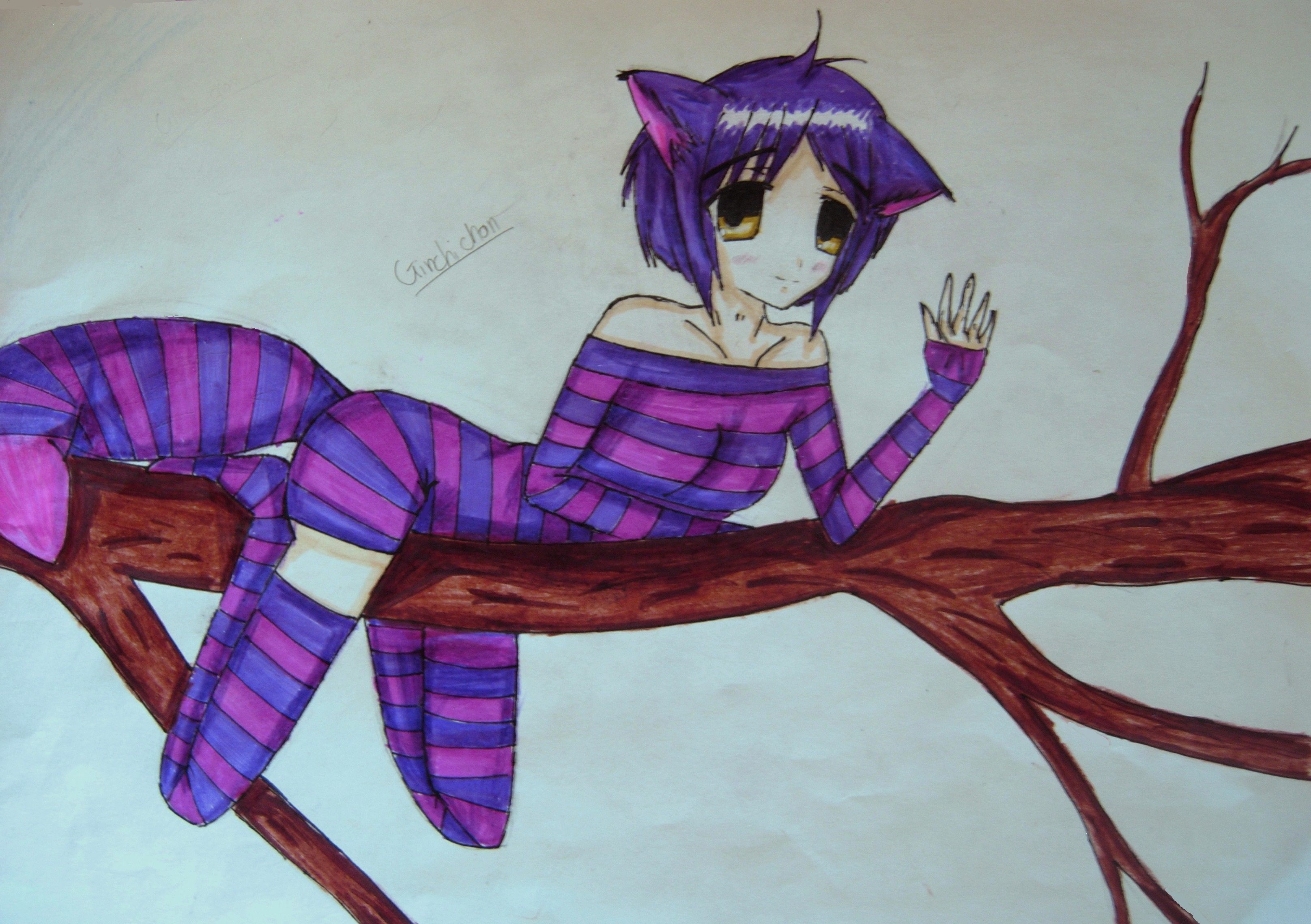 Cheshire cat (Alice in Wonderalnd)