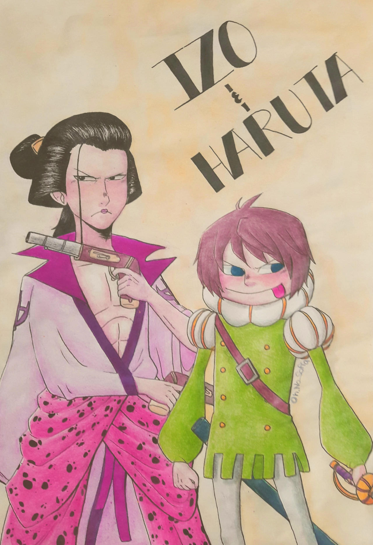 Izo And Haruta By Ohnosofia On Deviantart Izo And Haruta By Ohnosofia On Deviantart