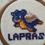 Lapras Cross Stitch