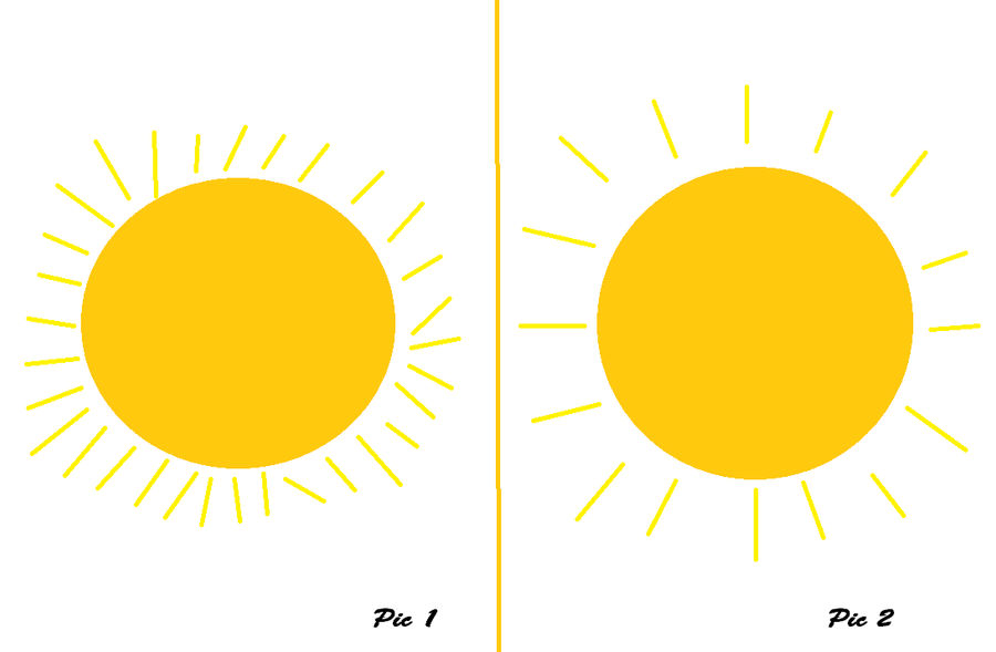 How to draw lines perfectly around a circle