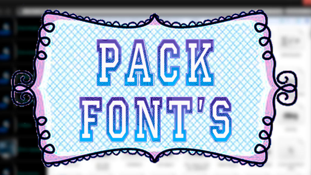 Pack +400 Fonts