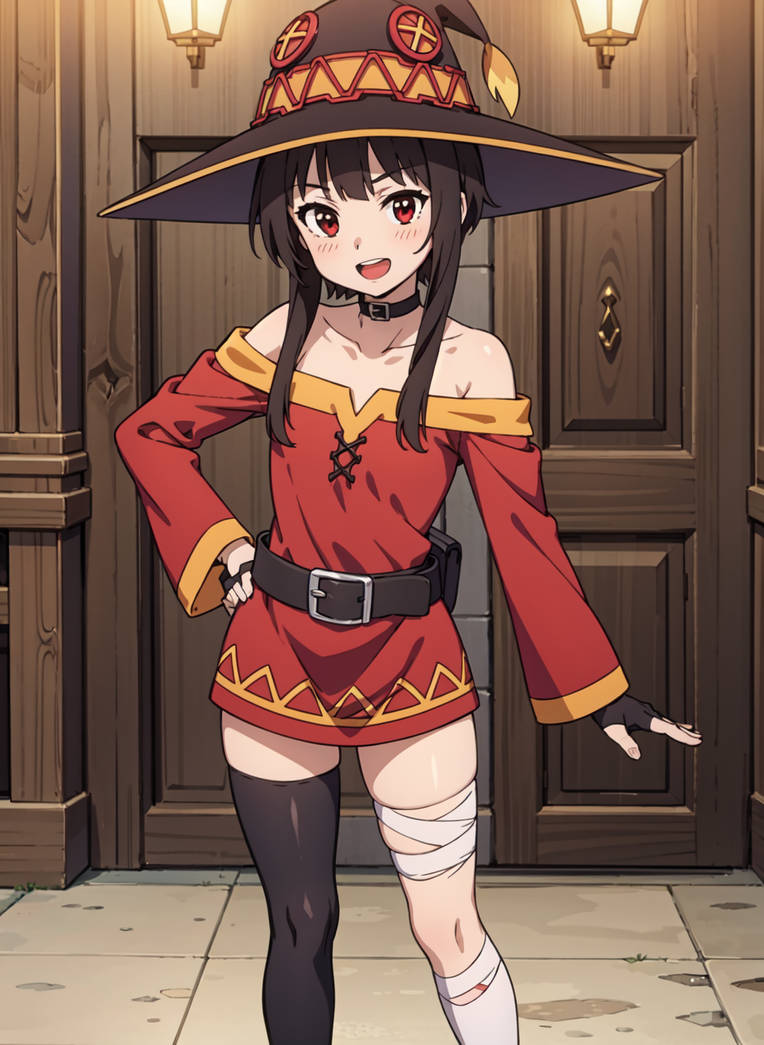 Smart Megumin Megumin (Konosuba) by Leusmas on DeviantArt