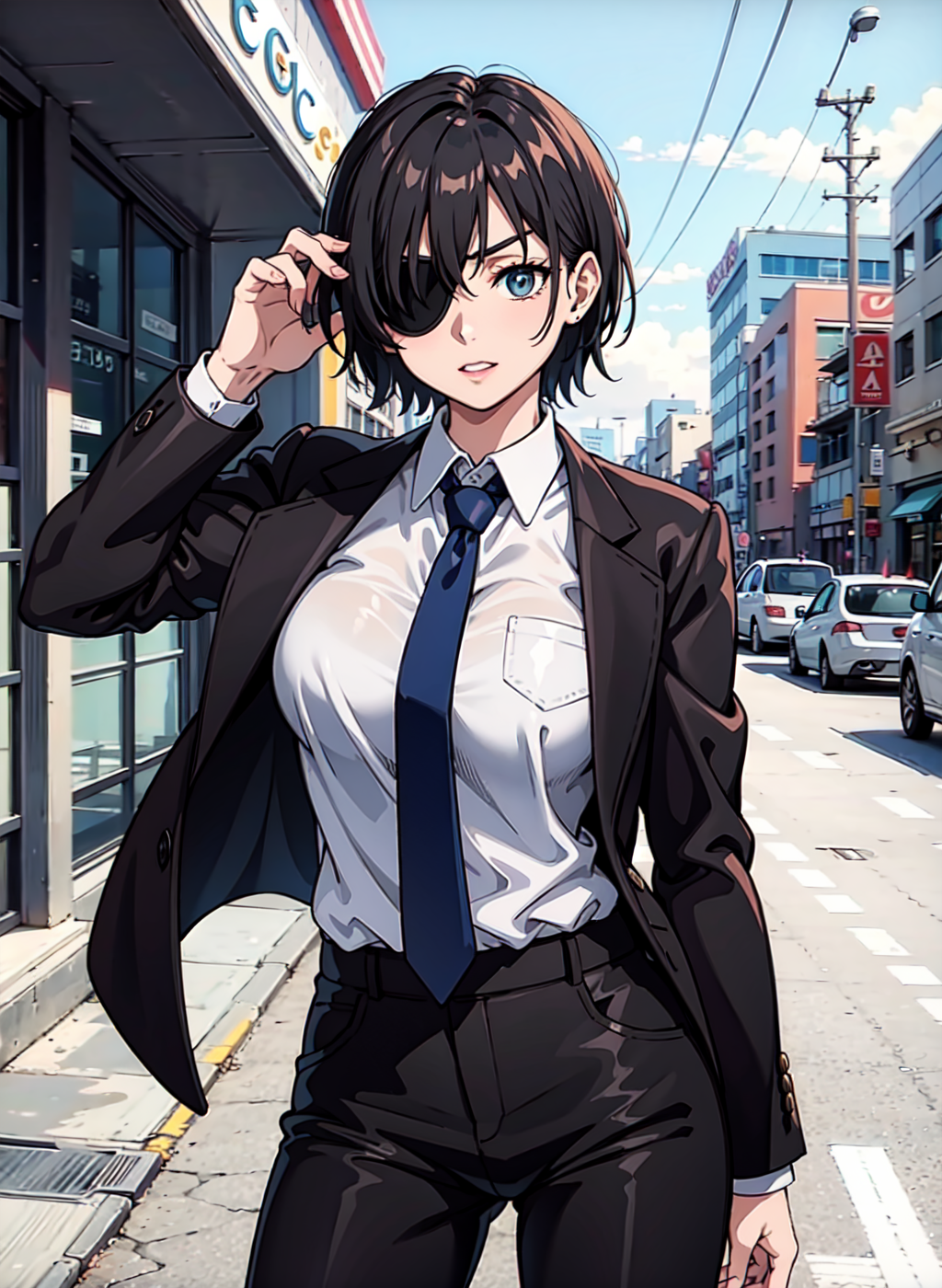 Chainsaw Man  Chainsaw, Anime, Girls in suits