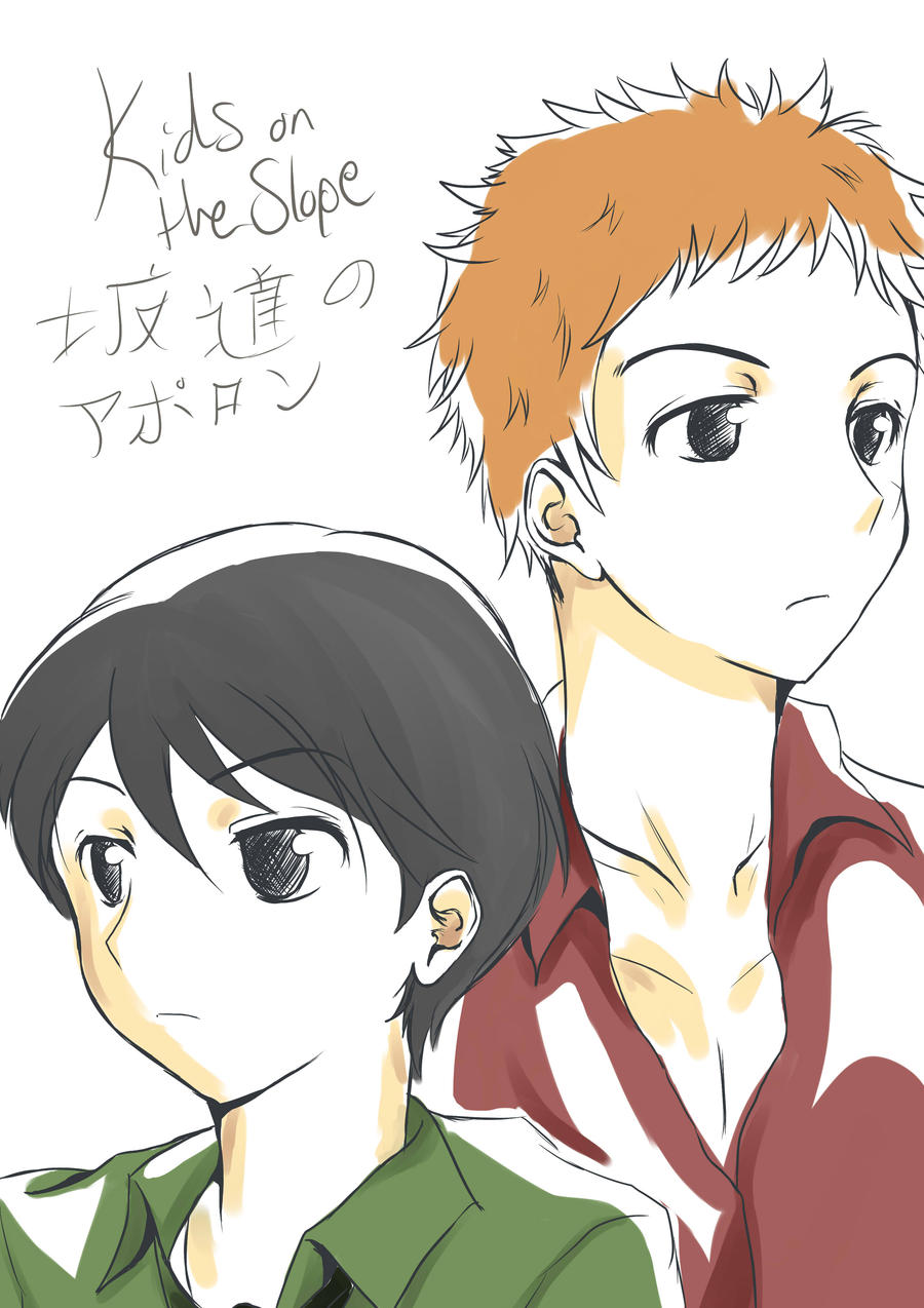 Sakamichi no Apollon - Sentarou and Kaoru