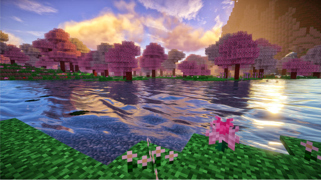 Minecraft Wallpaper Pink Paradise By Dee Shadowhawk9973 On Deviantart