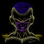 Gold Frieza   - scribble art -