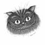 Cheshire cat   - scribble art -