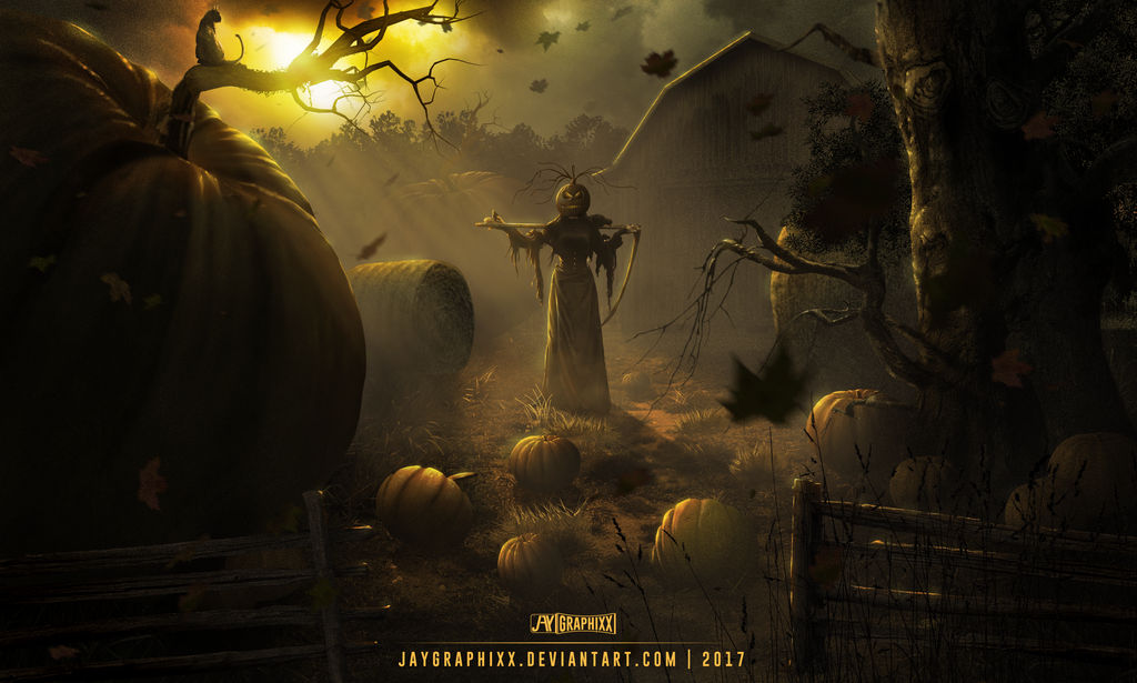 Queen of Pumpkins by JayGraphixx