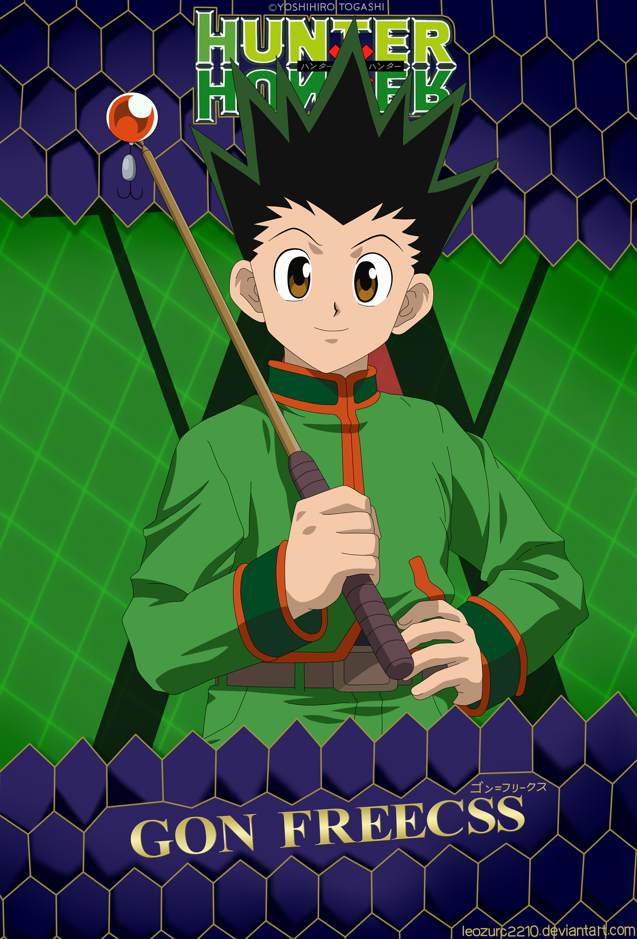 Gon Freecss - Hunter x Hunter GIF by kuroro97 on DeviantArt