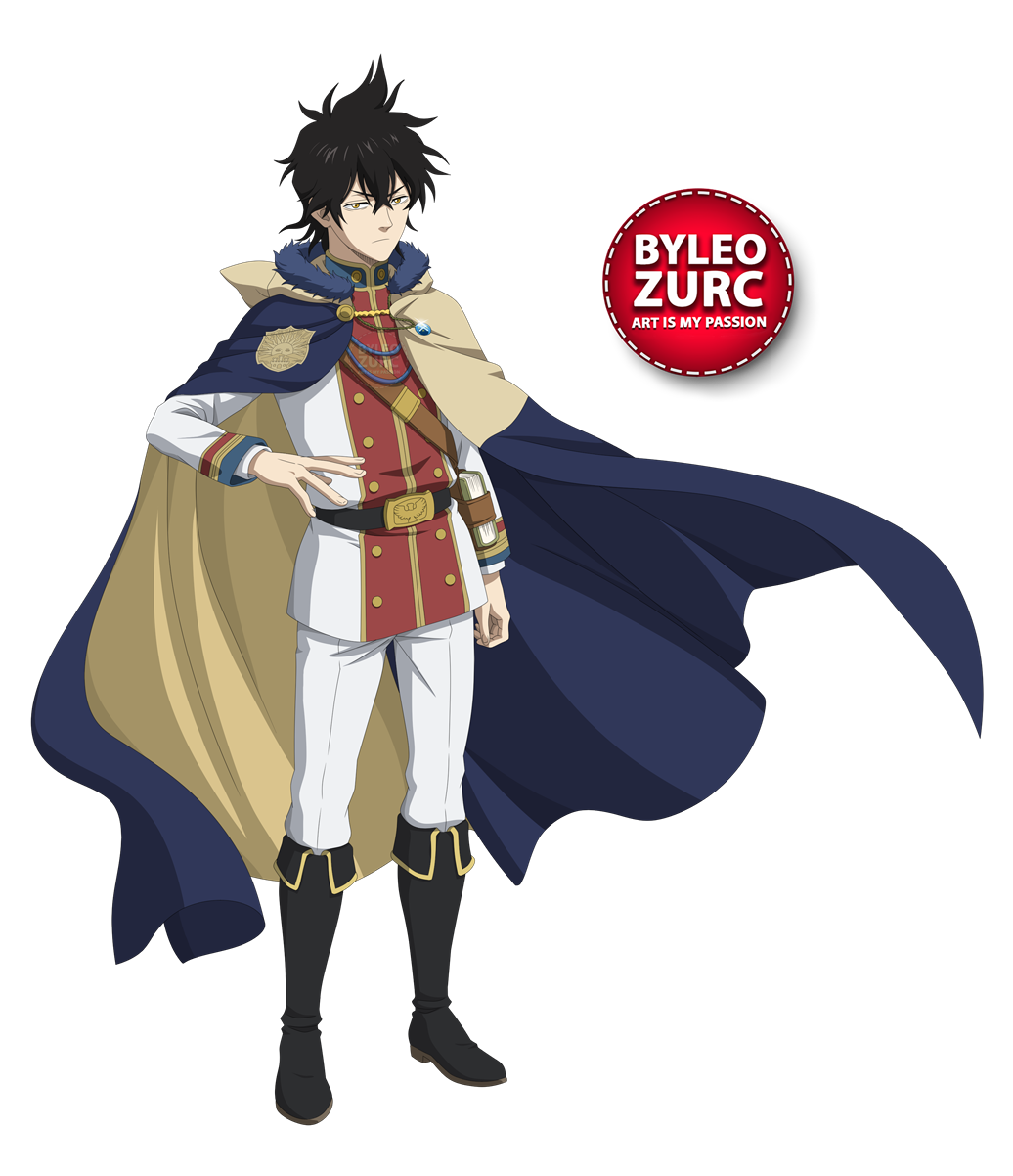 Black Clover Characters Yuno, HD Png Download is free transparent