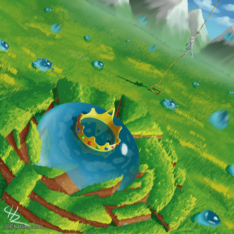 King Slime For Terraria By Nocmox On DeviantArt king-slime-for-terraria-by-nocmox-on-deviantart
