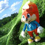 Conker Papercraft