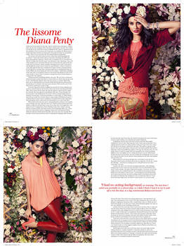 Verve Cover Story Diana Penty