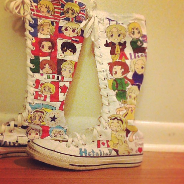 Custom Hetalia xx-high tops