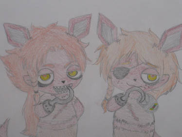 Chibi!FOXY!Scotland and Chibi!FOXY!2p!Scotland