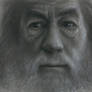 Gandalf Charcoal Drawing