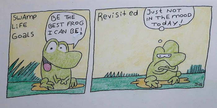 Swamp Life Goals ( comic )