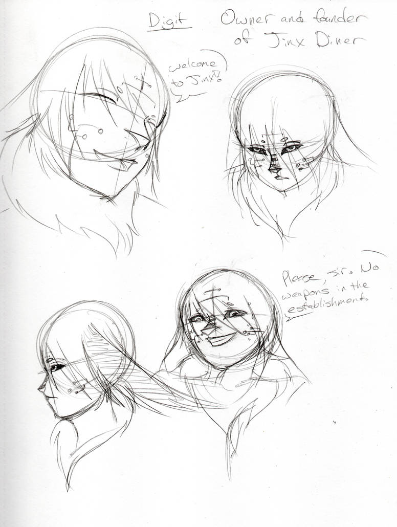 Digit Expressions 1 by WhenWolvesCryOut on DeviantArt