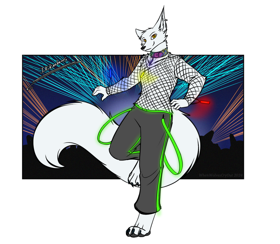 Rave Fox by WhenWolvesCryOut on DeviantArt