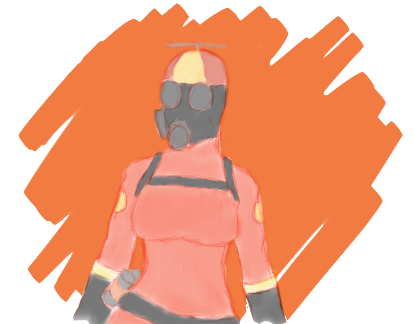 Fe Pyro Fem Pyro by OrangeTurret on DeviantArt