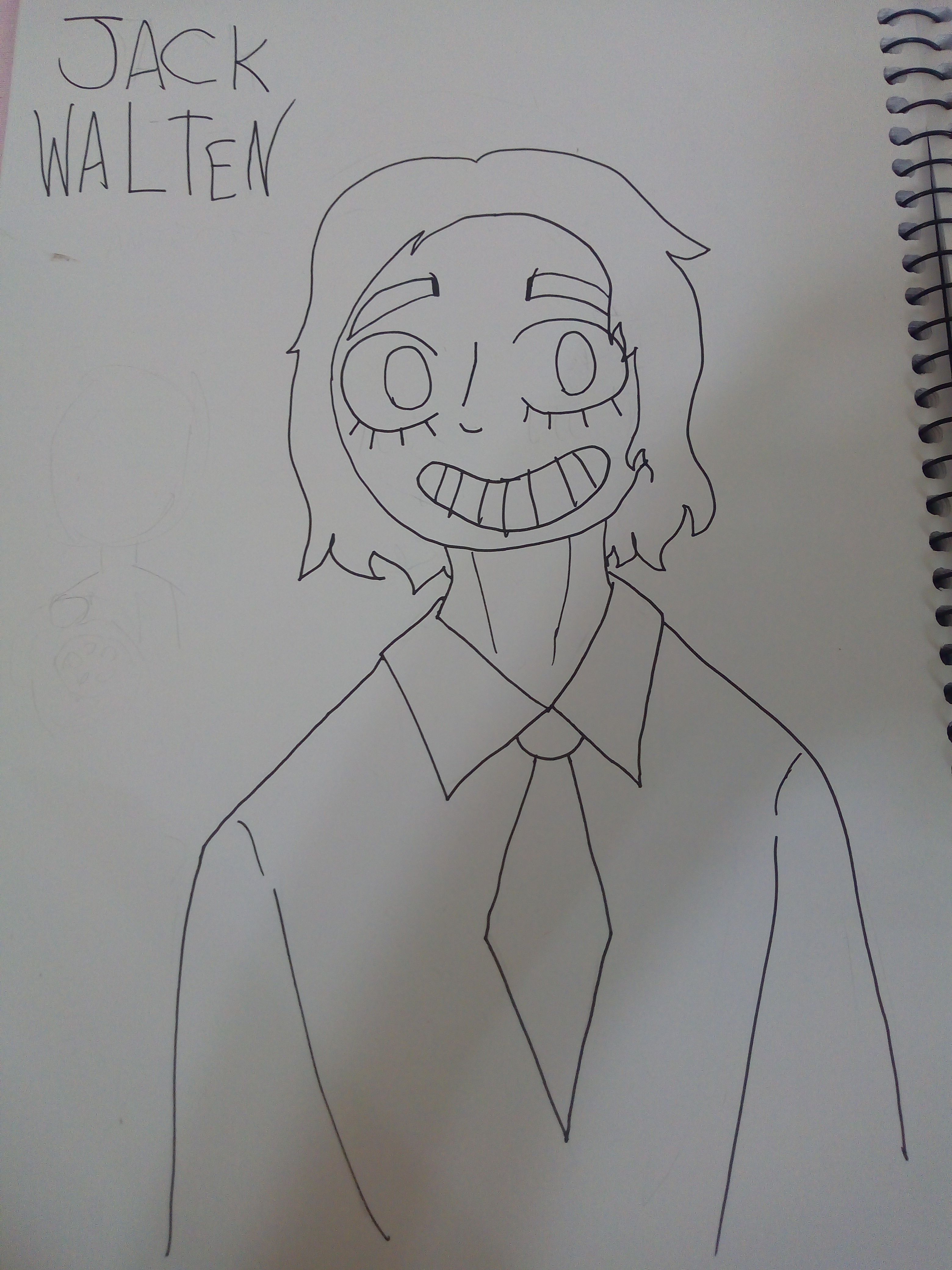 Jack Walten fanart (bc I love the Walten Files) by curlyfrypng on DeviantArt