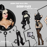 Lady Gaga Paper Doll: Derp Face