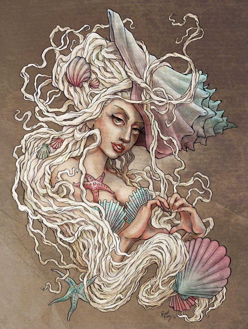 Seashell Venus 2.0 (Lady Gaga) by DibuMadHatter