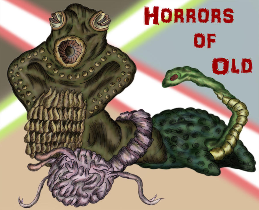 Horrors of Old by earthbaragon