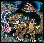 Cykor - The Undying Kaiju by earthbaragon